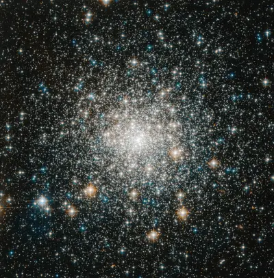 Hubble-Aufnahme des kompakten Kerns des Kugelsternhaufens M70